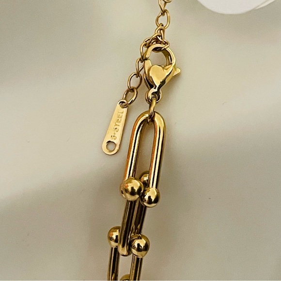 Choker Necklace Waterproof Stainless Steel - Picture 3 of 6